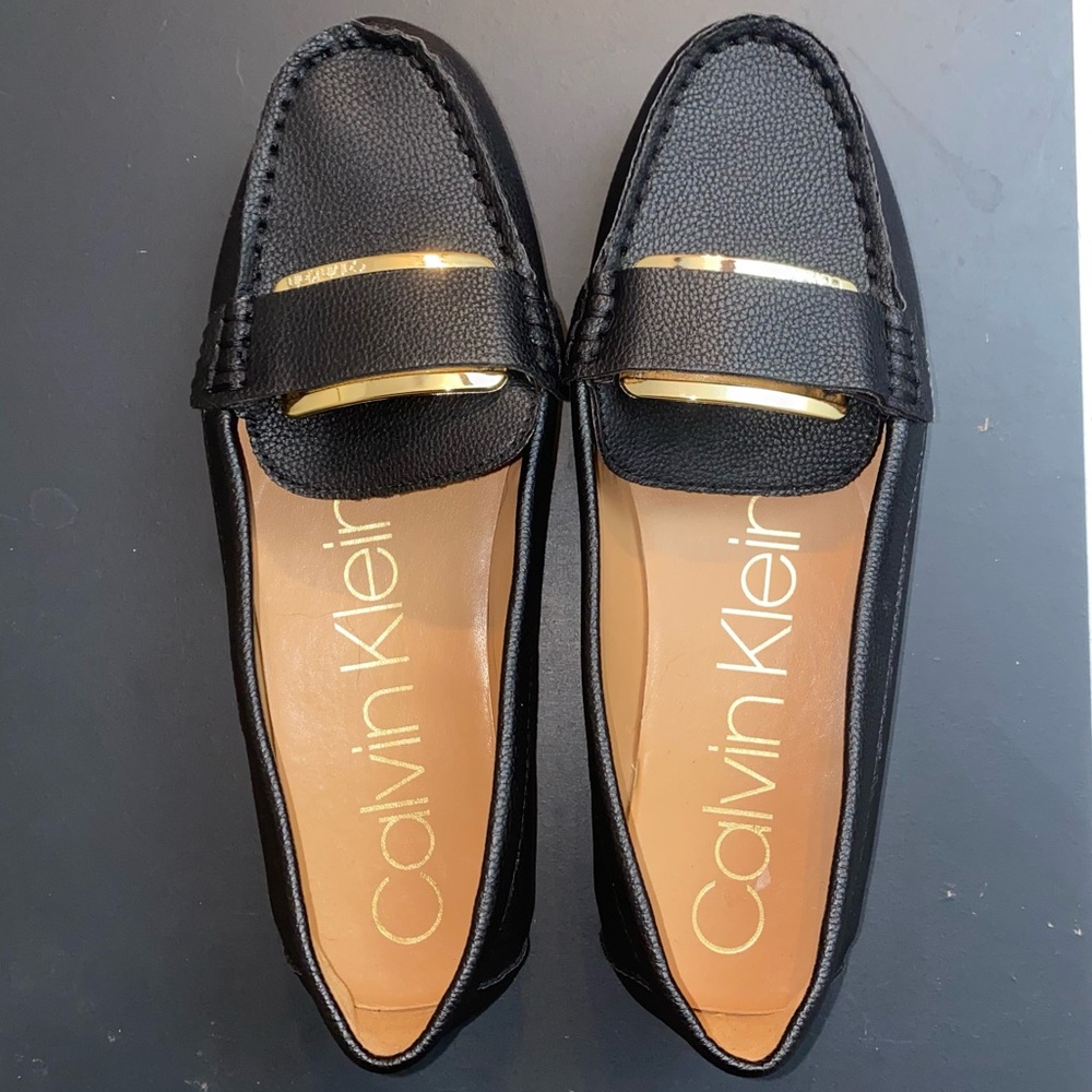 Calvin Klein Black Gold Leonie Loafer